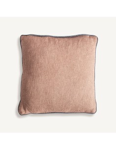 Cojín Saoia en lino marrón con fibra natural – Vical Home...