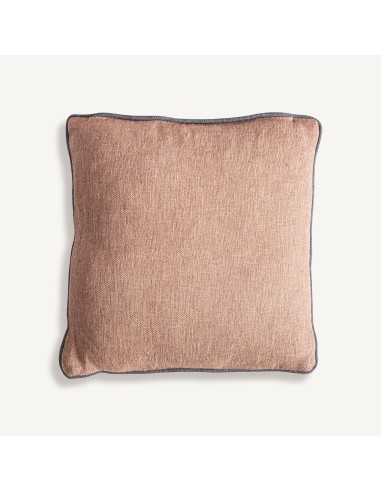 Cojín Saoia en lino marrón con fibra natural – Vical Home | 45x20x45 cm