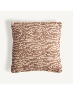 Cojín Geb de yute beige con fibra natural marrón – Vical... 2