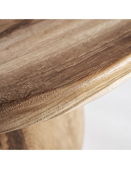 Mesa de Centro Erloy de Madera Teka Reciclada – Estilo Rústico de Vical Home