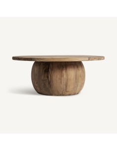 Mesa de Centro Erloy 90×90 de Madera Teka Reciclada –...