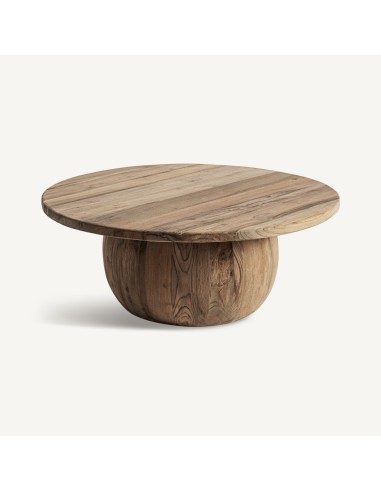 Mesa de Centro Erloy 90×90 de Madera Teka...
