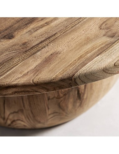 Mesa de Centro Erloy 90×90 de Madera Teka...