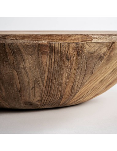 Mesa de Centro Erloy 80×80 en Madera Teka...