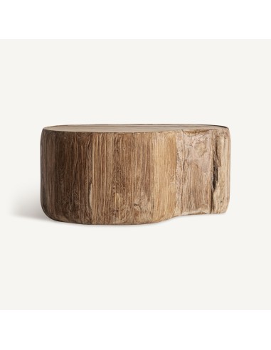 Mesa de Centro Erloy 90×60 de Madera Teka Reciclada – Estilo Rústico | Vical Home