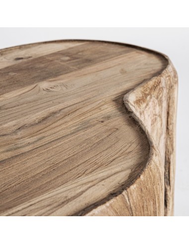 Mesa de Centro Erloy 90×60 de Madera Teka...