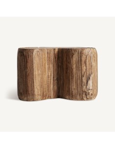 Mesa de Centro Erloy 70×55 en Madera de Teka Reciclada –...