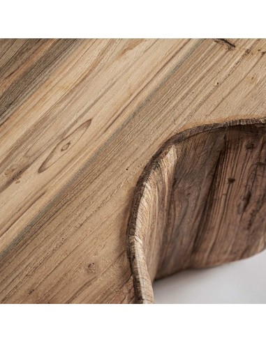 Mesa de Centro Erloy 70×55 en Madera de Teka...