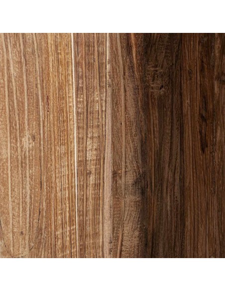 Mesa de Centro Erloy 70×55 en Madera de Teka Reciclada – Estilo Rústico | Vical Home