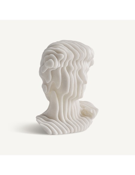Busto Decorativo en Resina Blanca – Vical Home Diseño Moderno
