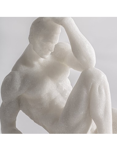 Escultura Decorativa en Resina Blanca – Vical...
