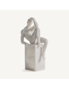 Escultura Decorativa en Resina Blanca – Vical Home Diseño...