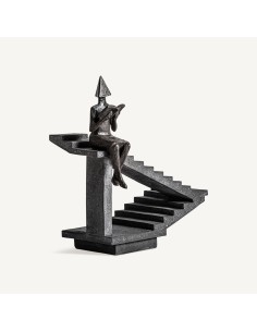 Figura Decorativa de Resina Negra – Vical Home Diseño...