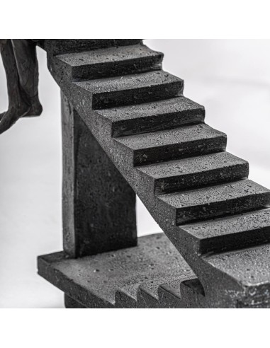 Figura Decorativa de Resina Negra – Vical Home...