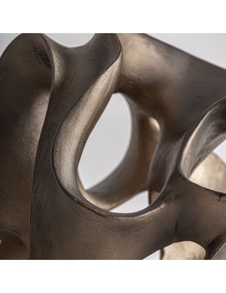 Figura Decorativa de Resina Negra – Vical Home Diseño Moderno y Sofisticado