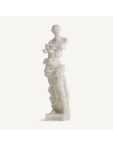 Figura Decorativa en Resina Blanco Roto – Vical Home Diseño Elegante y Minimalista