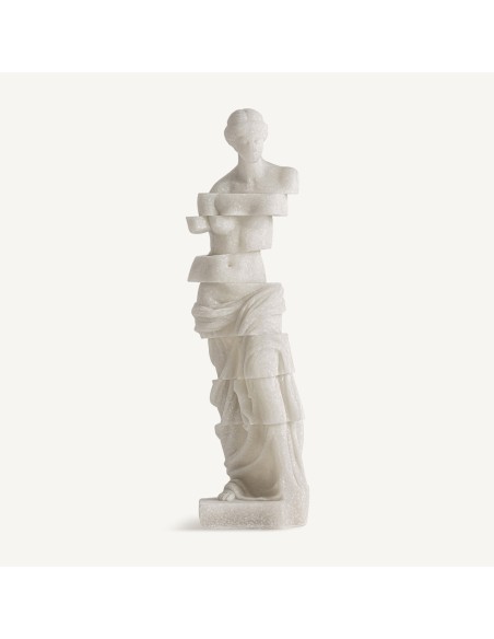 Figura Decorativa en Resina Blanco Roto – Vical Home Diseño Elegante y Minimalista