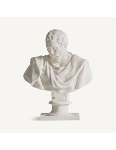 Busto Decorativo Grande en Resina Blanca – Vical Home...