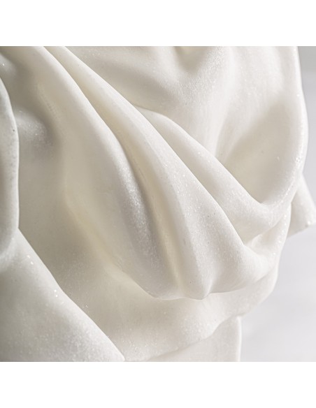 Busto Decorativo Grande en Resina Blanca – Vical Home Diseño Sofisticado