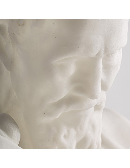 Busto Decorativo Grande en Resina Blanca – Vical Home Diseño Sofisticado