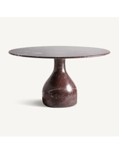 Mesa de Comedor Bourg Contemporánea en Mármol Burdeos... 2