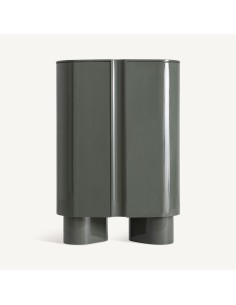 Armario Saxby Contemporáneo en Madera DM Verde Brillo –...