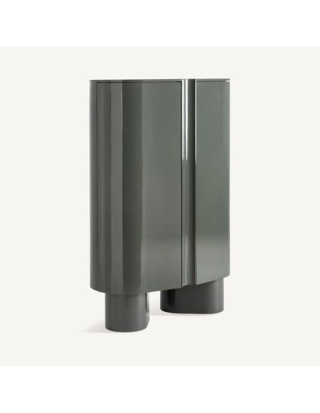 Armario Saxby Contemporáneo en Madera DM Verde Brillo – Vical Home