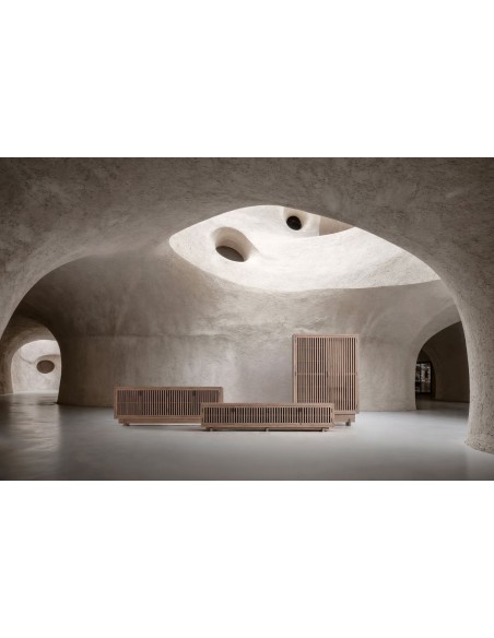 Aparador Gabia en Madera de Mango con Puertas Enrejadas – VicalDesign