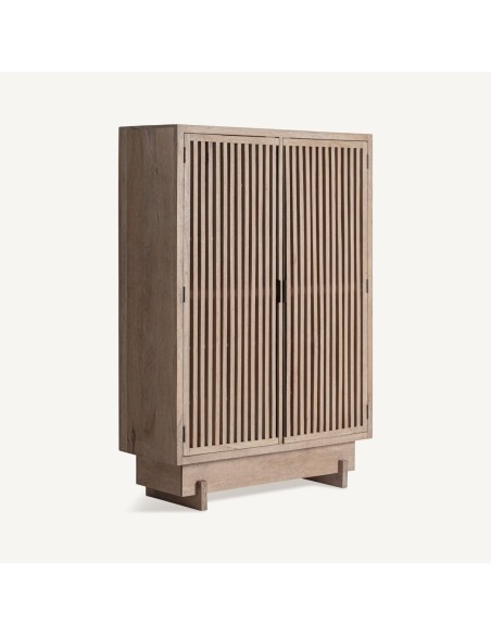 Armario Gabia en Madera con Puertas Enrejadas – VicalDesign