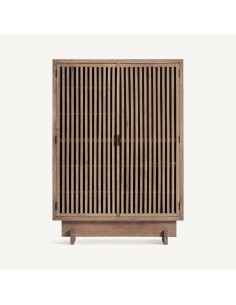 Armario Gabia en Madera con Puertas Enrejadas – VicalDesign