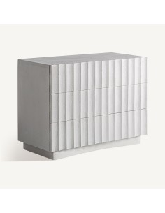 Cómoda Saundby en Madera de Mango Blanca – Estilo... 2