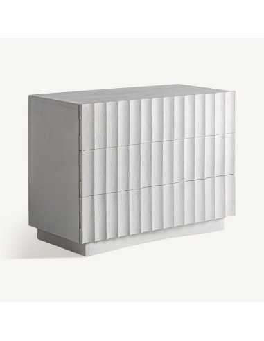 Cómoda Saundby en Madera de Mango Blanca –...