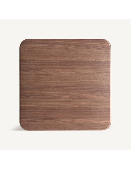 Mesa de Centro Kexby en Nogal y Hierro – Estilo Contemporáneo | Vical Home