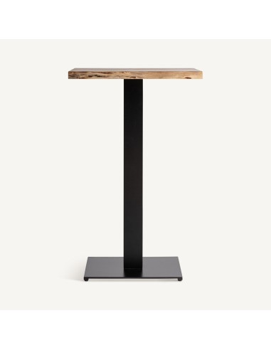 Mesa Bar Stow de Vical Home – Estilo Industrial en Madera y Hierro