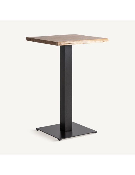 Mesa Bar Stow de Vical Home – Estilo Industrial en Madera y Hierro