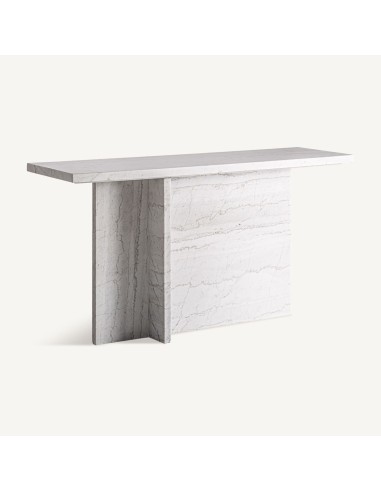 Consola Khat de Vical Home – Mármol Blanco Roto...