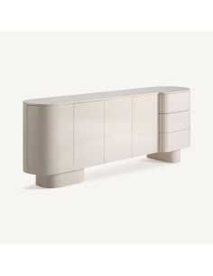 Aparador en Madera DM Blanco Roto – Diseño Contemporáneo... 2