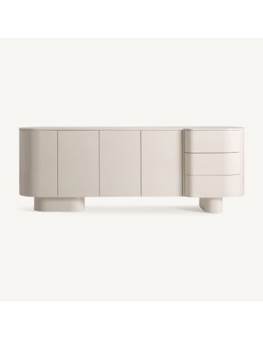 Aparador en Madera DM Blanco Roto – Diseño Contemporáneo | Vical Home en Luba Hogar