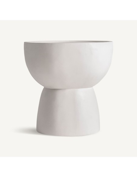 Mesa de Centro Naima en Hormigón Armado Blanco Roto | Vical Home en Luba Hogar