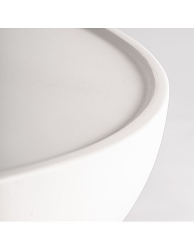 Mesa de Centro Naima en Hormigón Armado Blanco...