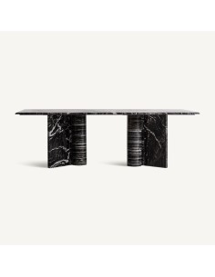 Mesa Comedor Gautby de Mármol Negro – Diseño...