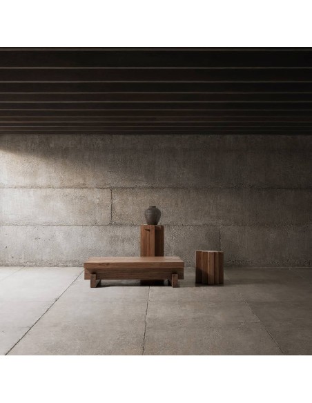 Mesa de Centro BRUTALIST de VICAL HOME – Diseño Escultural y Sobrio