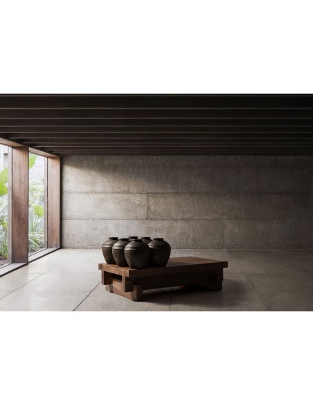 Mesa de Centro BRUTALIST de VICAL HOME – Diseño Escultural y Sobrio