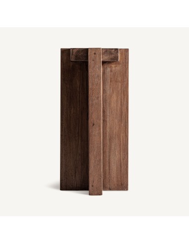 Mesa Auxiliar Brutalist VicalDesign 43x43x90 cm – Escultura Funcional