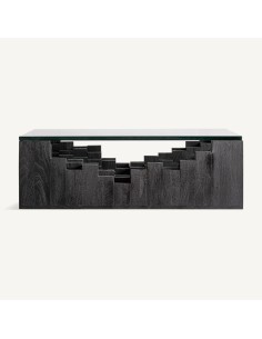 Mesa de Centro PÈTRIA VicalDesign 98x98x32 cm – Piedra y...