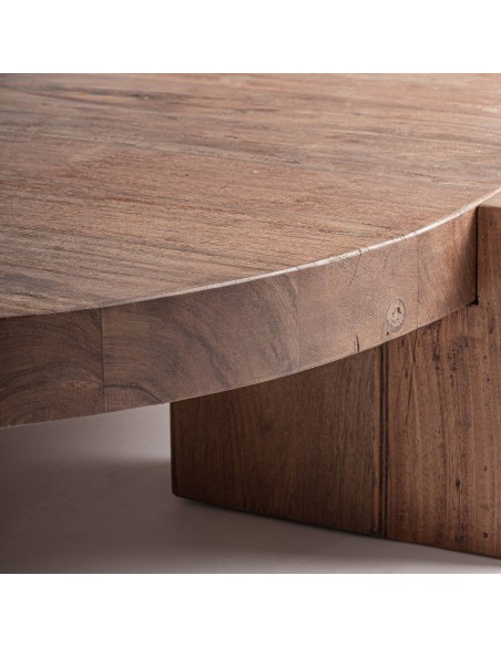 Mesa de Centro Brutalist VicalDesign 127x133x30 cm – Diseño Contemporáneo