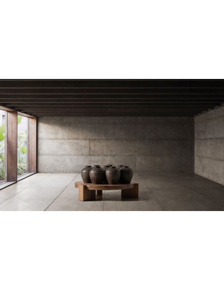 Mesa de Centro Brutalist VicalDesign 127x133x30 cm – Diseño Contemporáneo