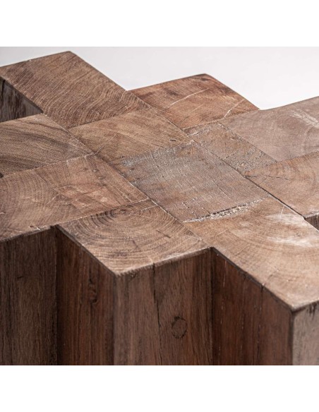 Taburete Brutalist VicalDesign 43x43x50 cm – Diseño Contemporáneo