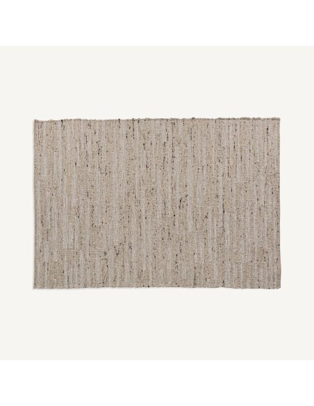 Alfombra Tsure de Lana y Algodón Beige – Estilo Clásico VICAL HOME