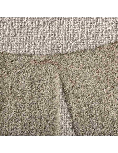 Alfombra Sisuka de Lana Blanca y Algodón Beige – Estilo Clásico VICAL HOME